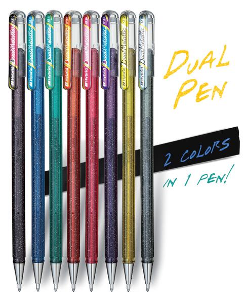 Pentel Dual Metallic Hybrid Gel Pen